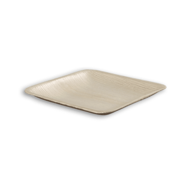 Plate Square Flat 15cm