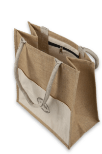 cotton black shopping bags instead of plastic